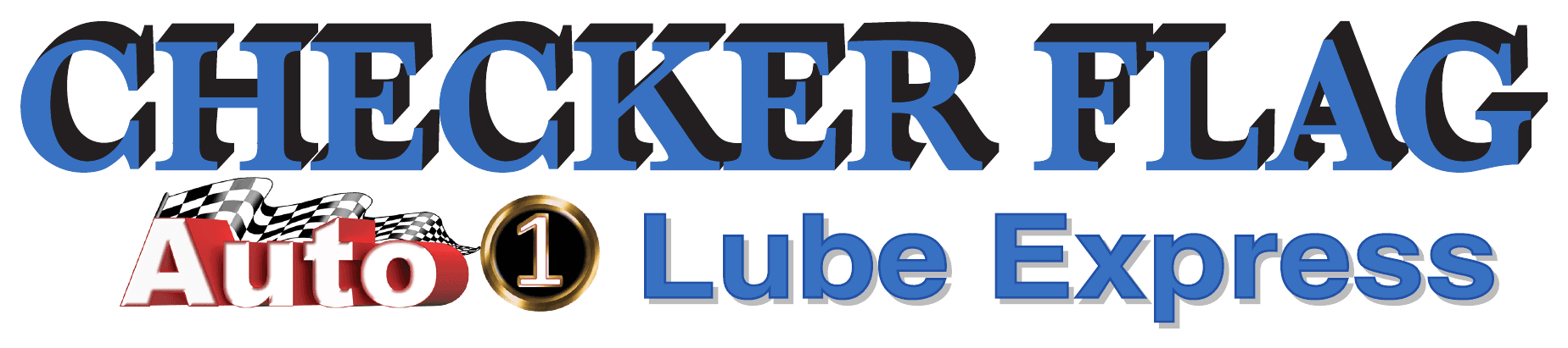 Checker Flag Auto 1 Lube Express